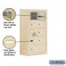 Salsbury Cell Phone Storage Locker - with Front Access Panel - 5 Door High Unit (8 Inch Deep Compartments) - 8 A Doors (7 usable) and 1 B Door - Sandstone - Surface Mounted - Master Keyed Locks